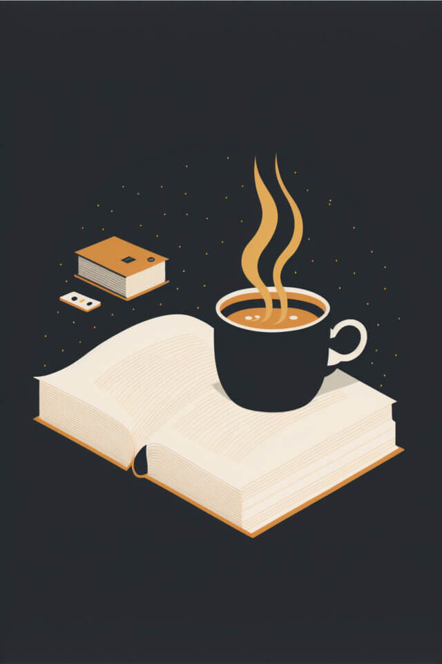A Good Book And A Coffee With Generative AI